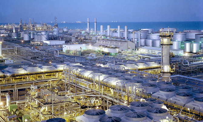 A View Of Saudi Aramcos Ras Tanura Refinery